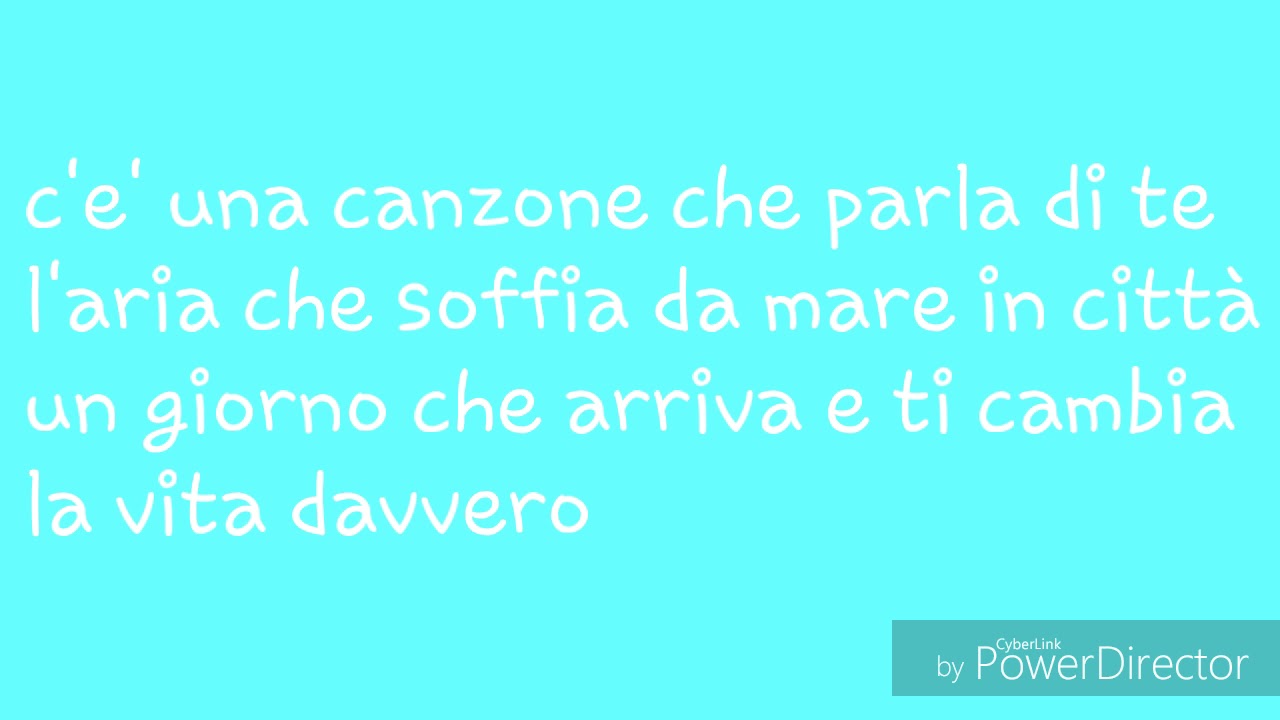 Annalisa direzione la vita + testo