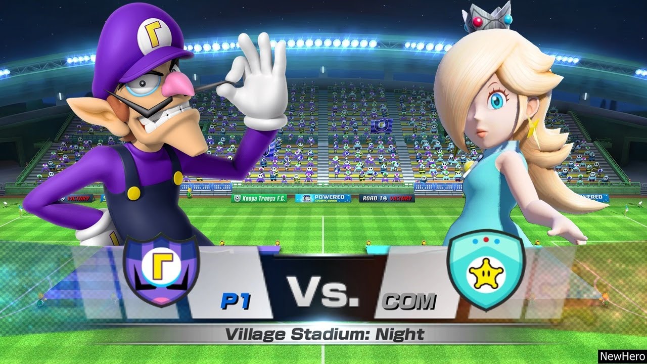 Mario Sports Superstars - Team Waluigi Vs. Team Rosalina