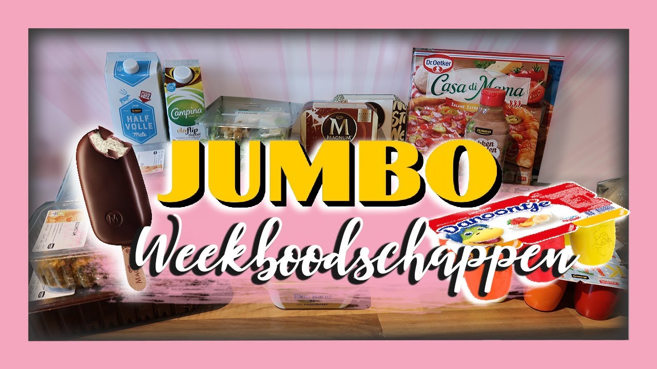 BOODSCHAPPEN SHOPLOG JUMBO WEEKBOODSCHAPPEN EN WEEKMENU WEEK 3 2020
