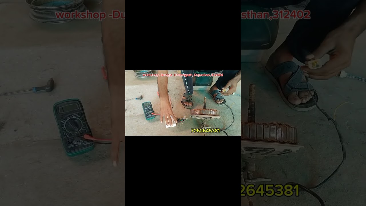 multimeter se hall sensor kese chack kre?#ola #olaelectric