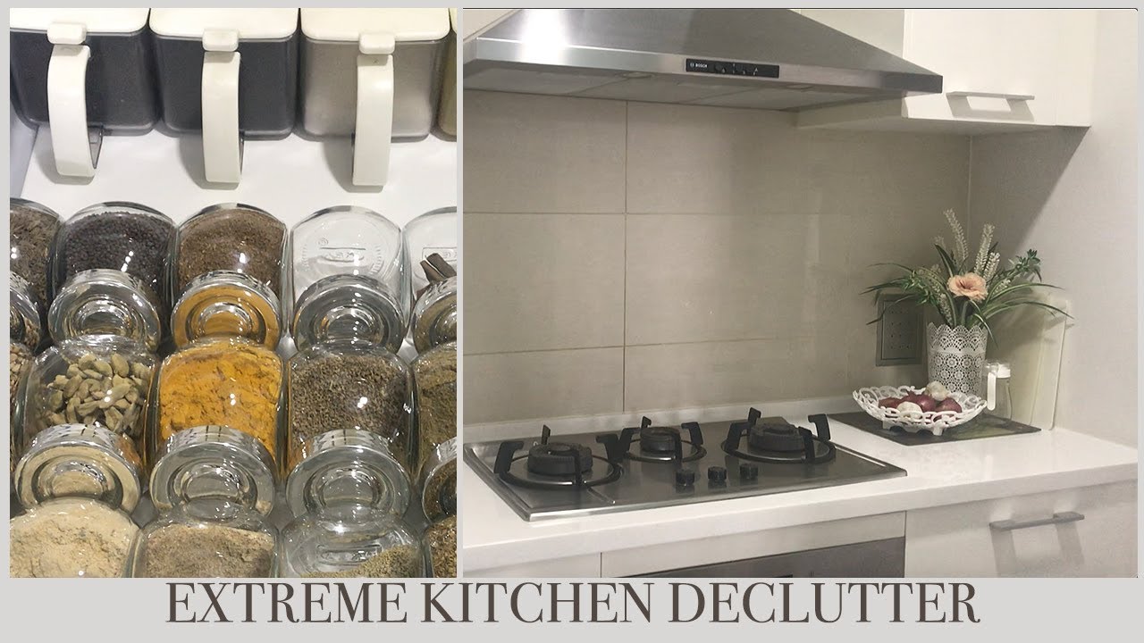 EXTREME KITCHEN DECLUTTER & ORGANIZATION | KONMARI METHOD