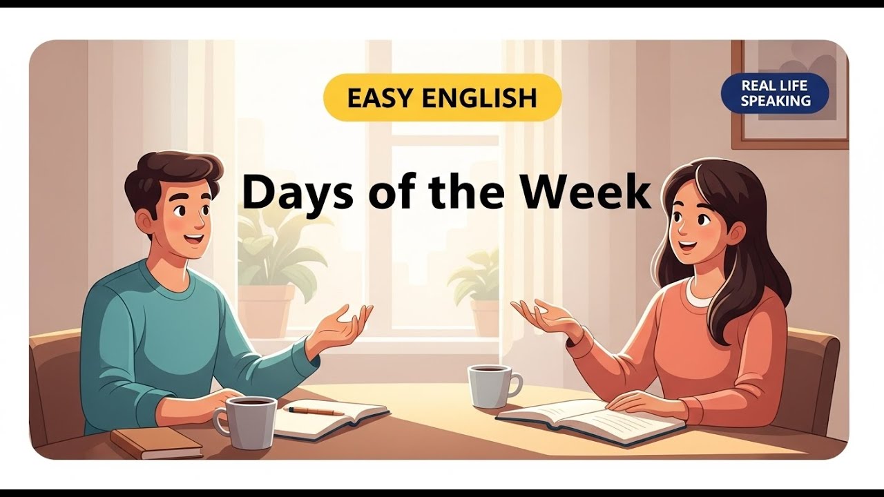 Days of the Week | English Listening Practice for Beginners (A1-A2) | English Podcast