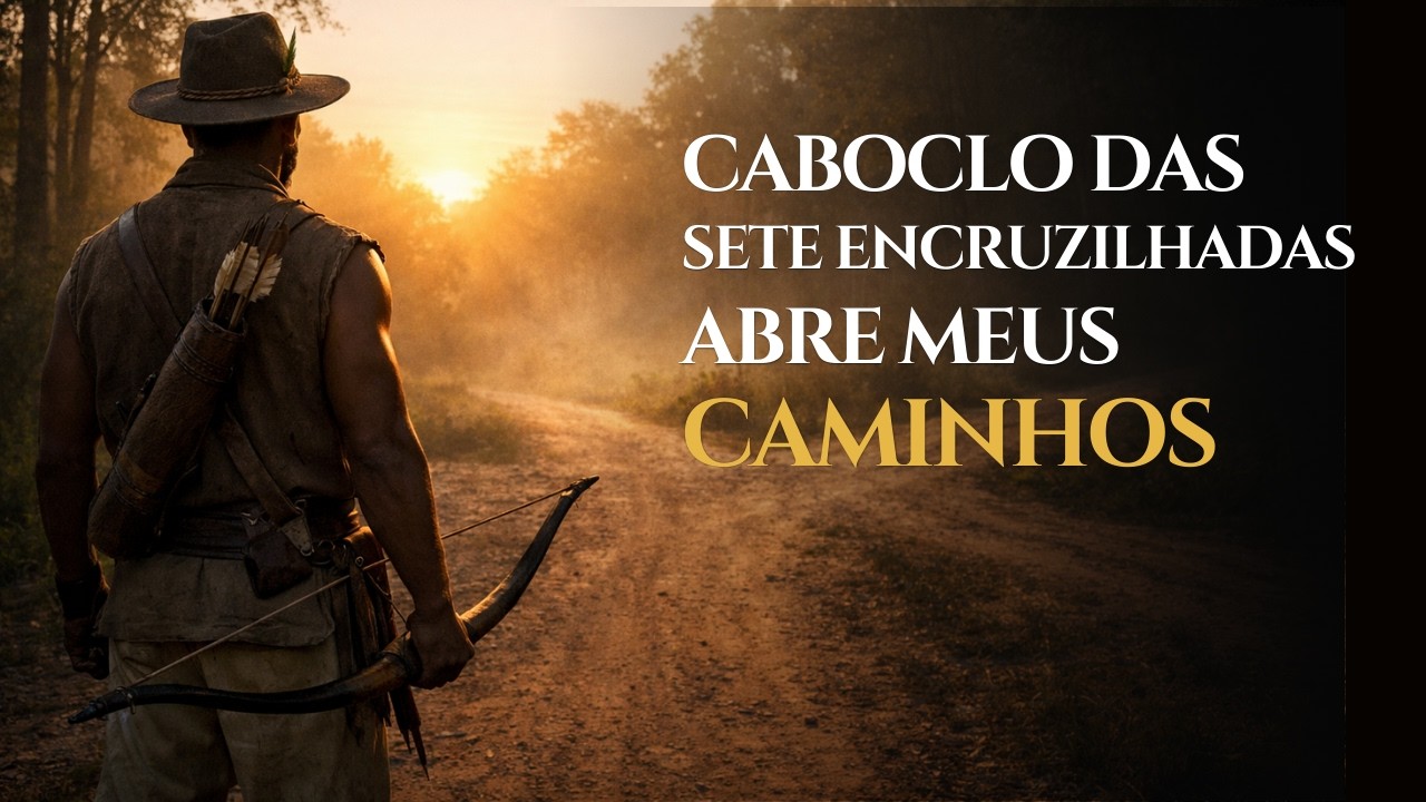 CABOCLO DAS SETE ENCRUZILHADAS – Oração para Abrir Caminhos e Trazer Prosperidade | Tambor de Ifé