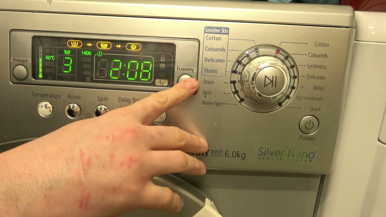 Review of Samsung Smart Wash Silver nano B1445AS 6kg 1400 spin washing machine