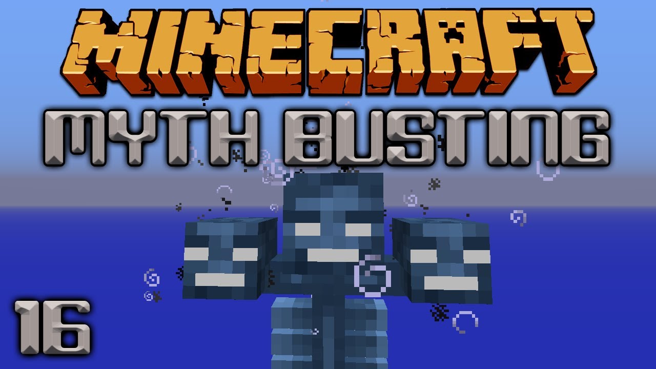 What Does The Wither Attack? [Minecraft Myth Busting 16]