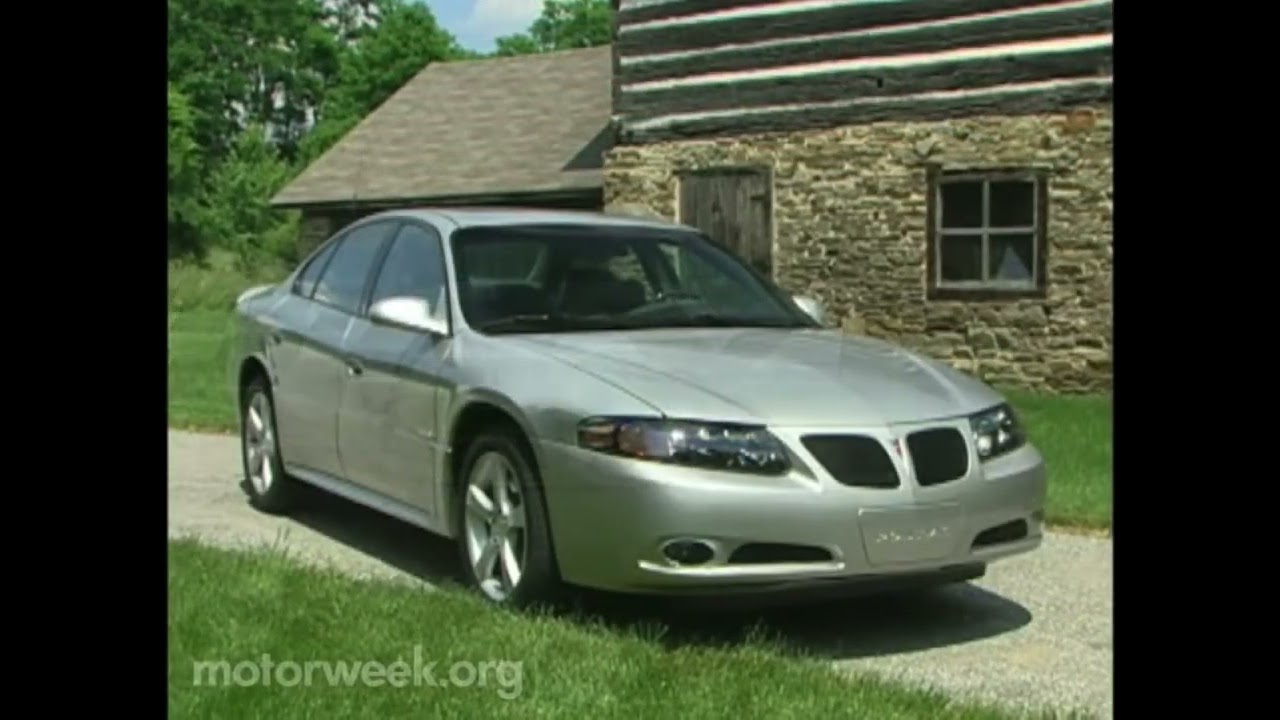Motorweek 2004 Pontiac Bonneville GXP Road Test