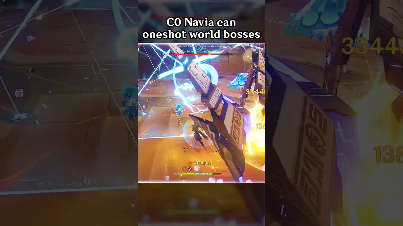 C0 NAVIA CAN ONESHOT WORLD BOSSES