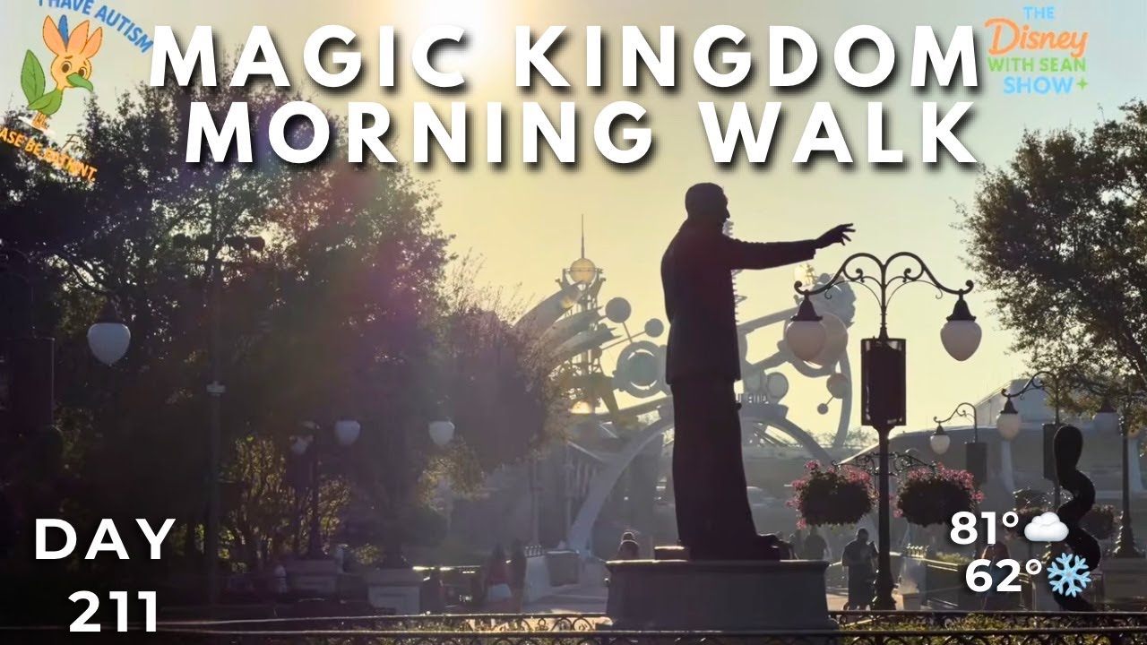 🔴 LIVE: Day 211 at Magic Kingdom | Morning Walk, Main Street & Disney Magic