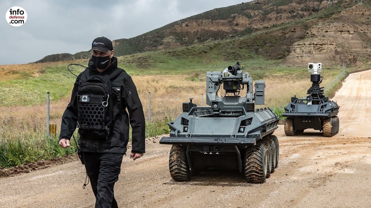 Escribano acuerda con Rheinmetall integrar sus cargas de pago en el UGV Mission Master