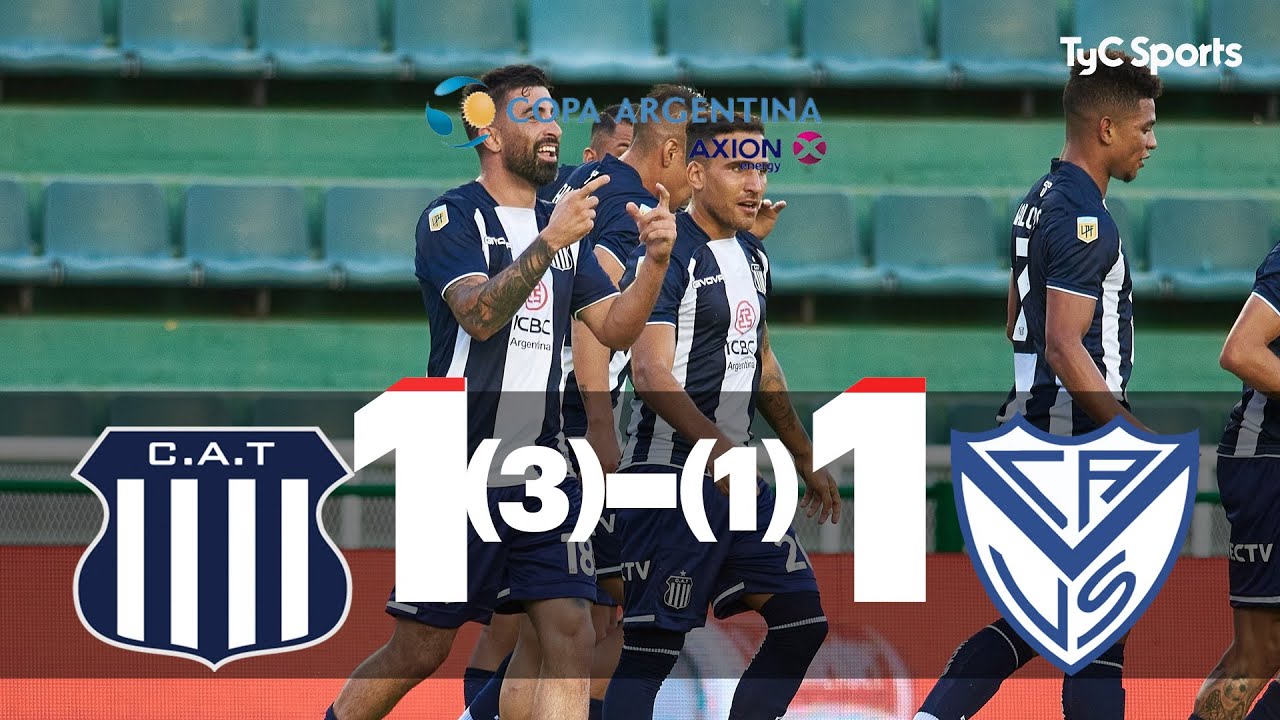 Talleres 1 (3)-(1) 1 Velez I Copa Argentina