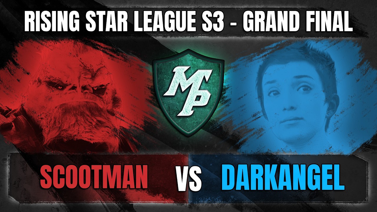 Halo Wars 2 1v1 Rising Star League S3 - Grand Finals - Scootman vs Darkangel