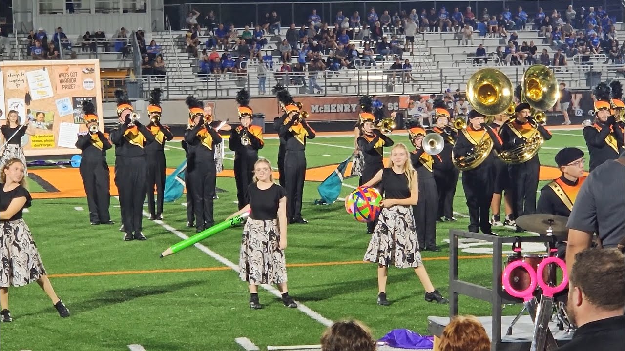McHenry High School Marching Warriors 9 to 5 Halftime Show