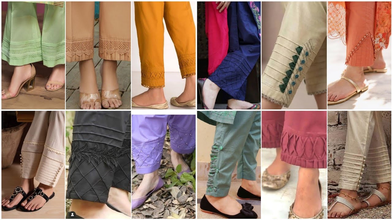 Stylish Poncha Design For Eid 2026 | Trouser Designing Ideas For Eid | #quickembroidery