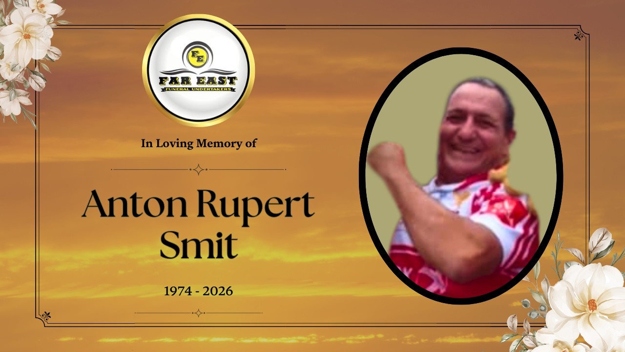 In Loving Memory - ANTON RUPERT SMIT (1974 - 2026)
