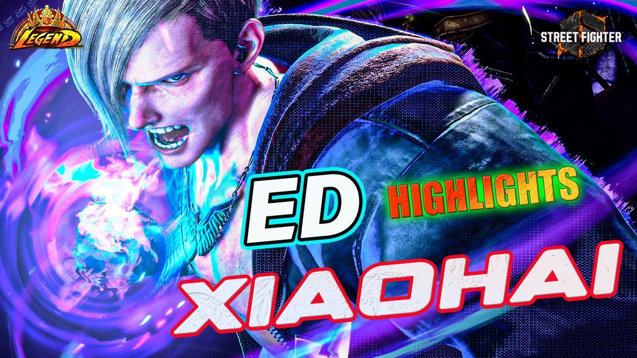 SF6 Xiaohai ED Aggressive World Best pro Players 🔥Street Fighter 6 High-Level Gameplay