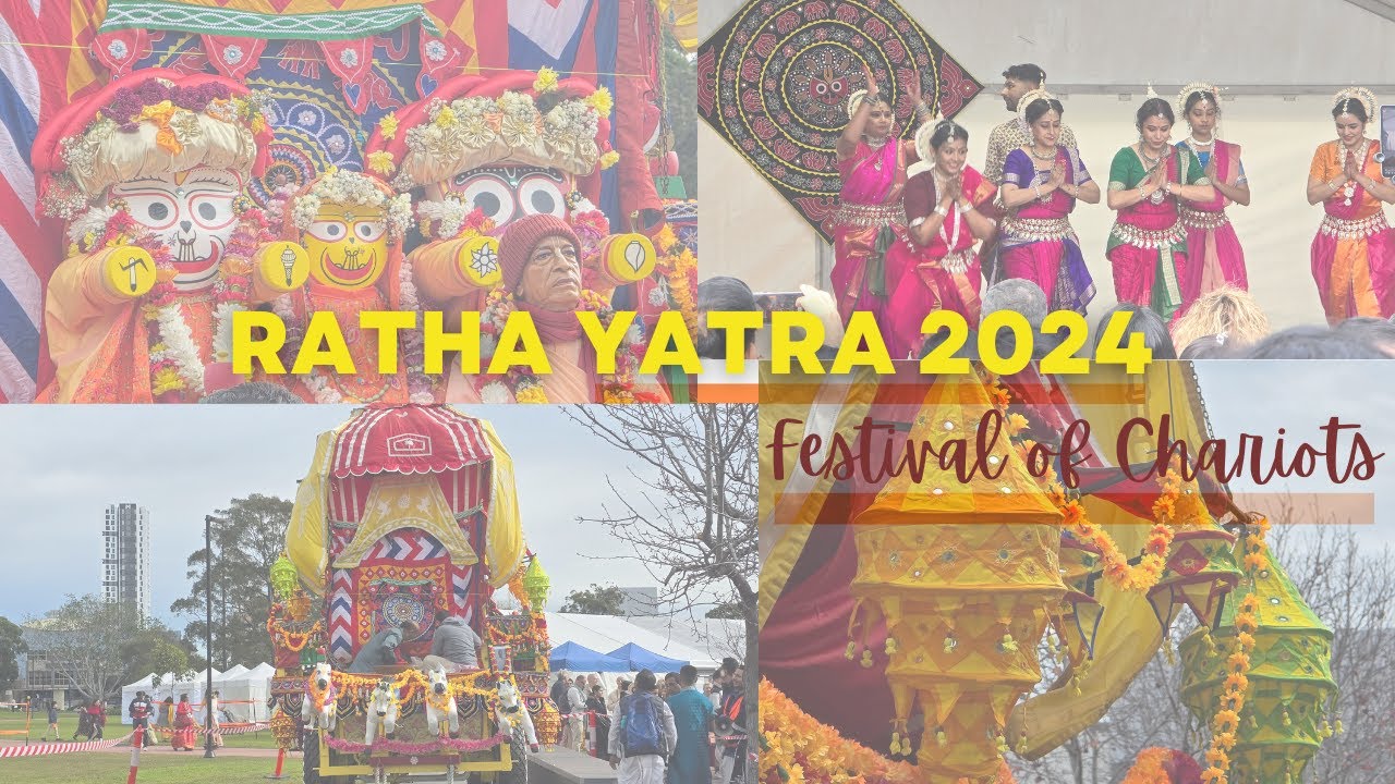 Ratha Yatra 2024: Festival of Chariots in Liverpool, Sydney Australia