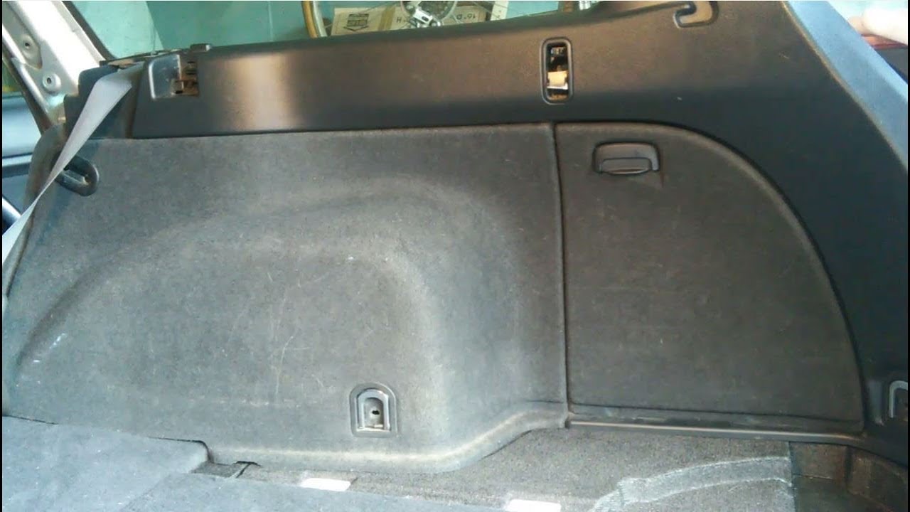 Subaru Outback 05 - 09, Rear Quarter Trim removal and re-installation