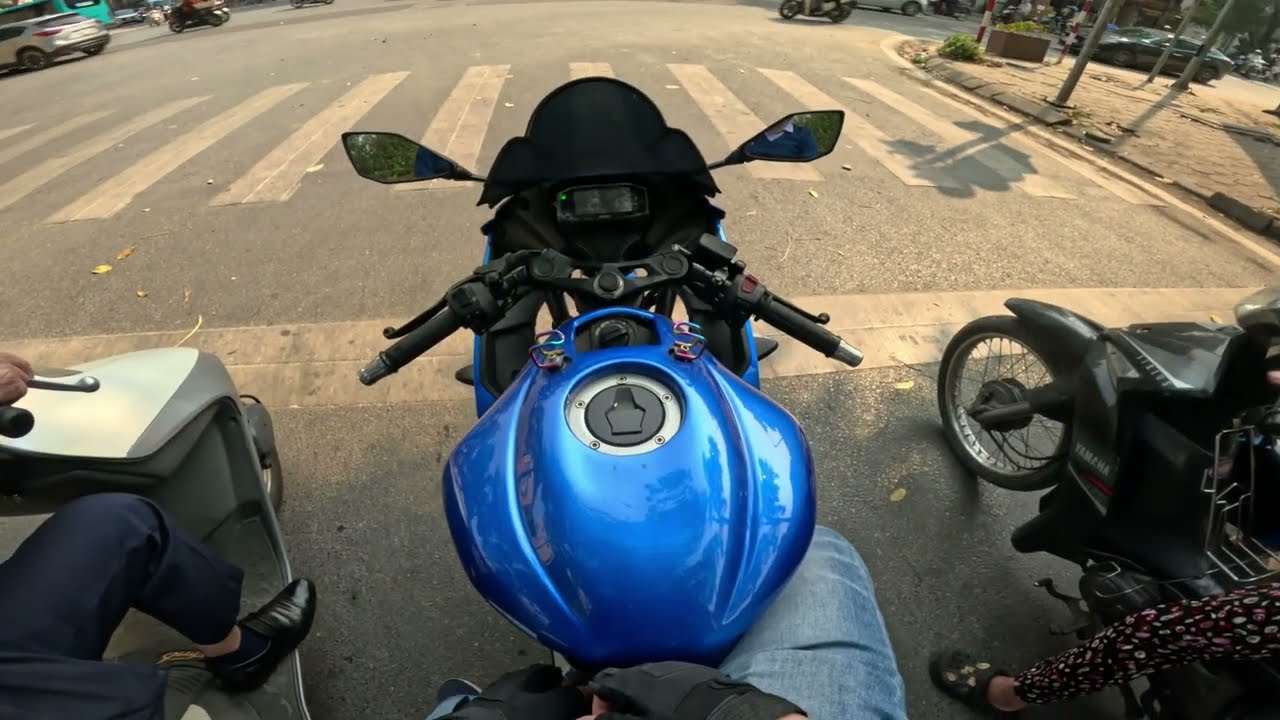 Chill motorcycle ride (Hanoi, Vietnam) | March 23rd 2025