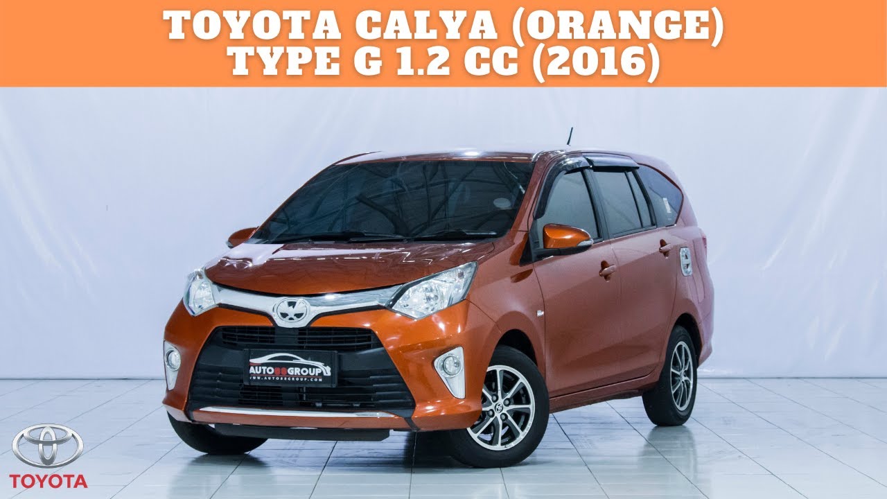 TOYOTA CALYA (ORANGE) TYPE G 1.2 CC (2016)