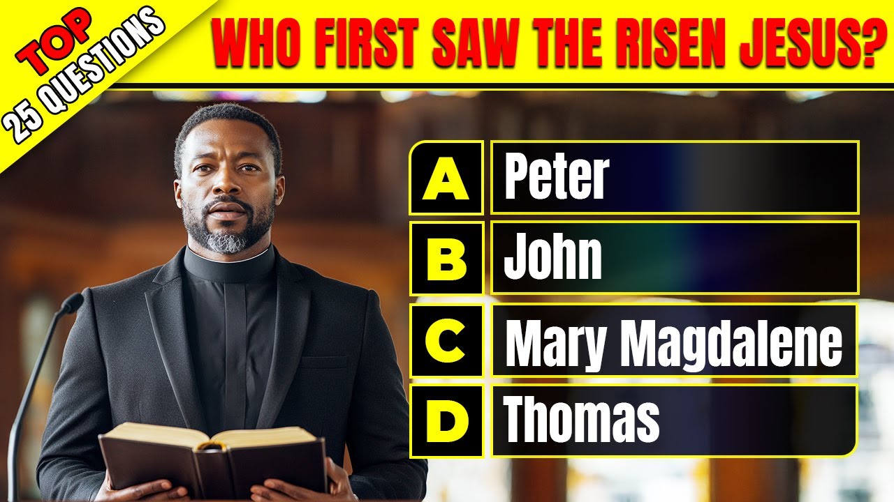 TOP 25 Bible Questions About the Journey After the Resurrection - Challenge Your Faith