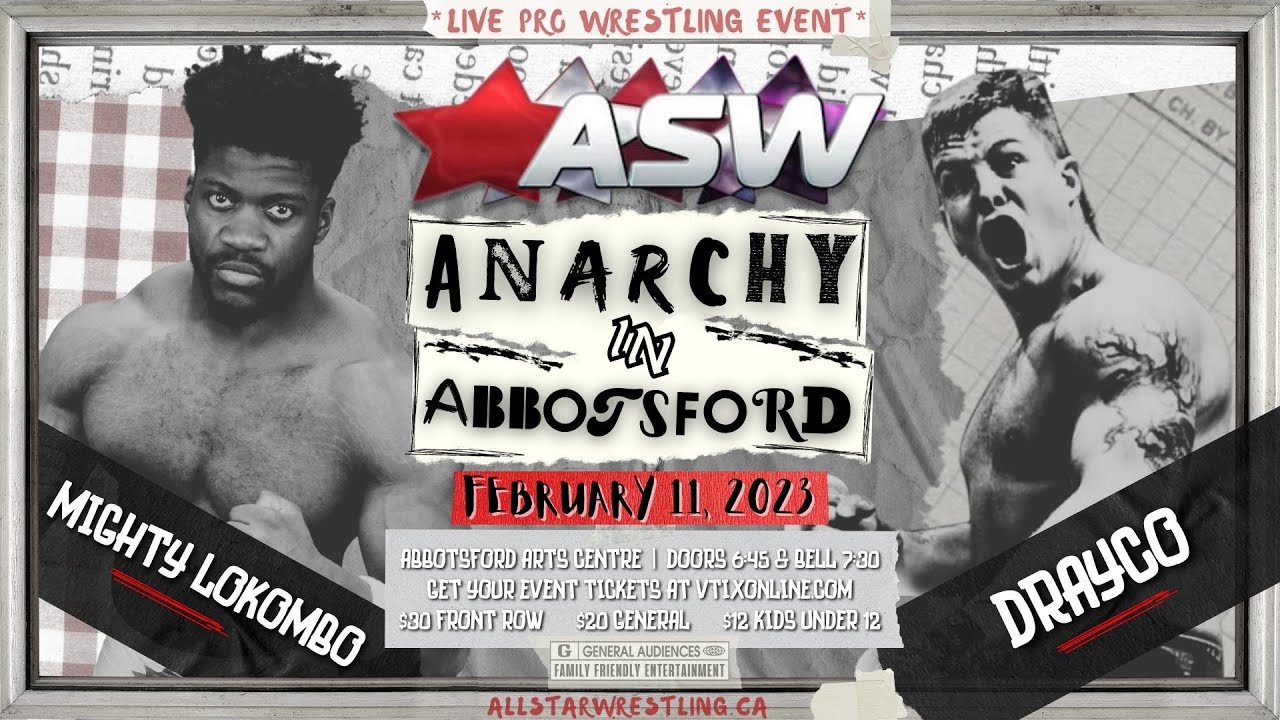 The Mighty Lokombo vs. Drayco | 2023.02.11 | All Star Wrestling