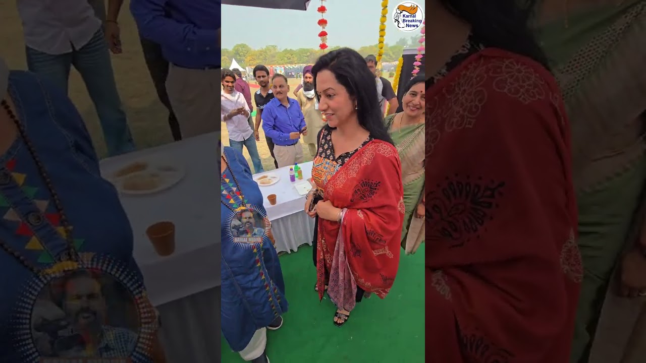 किसानों के लिए NDRI में रहने वाली महिलाओं नें घर के खाने का लगाया Stall 