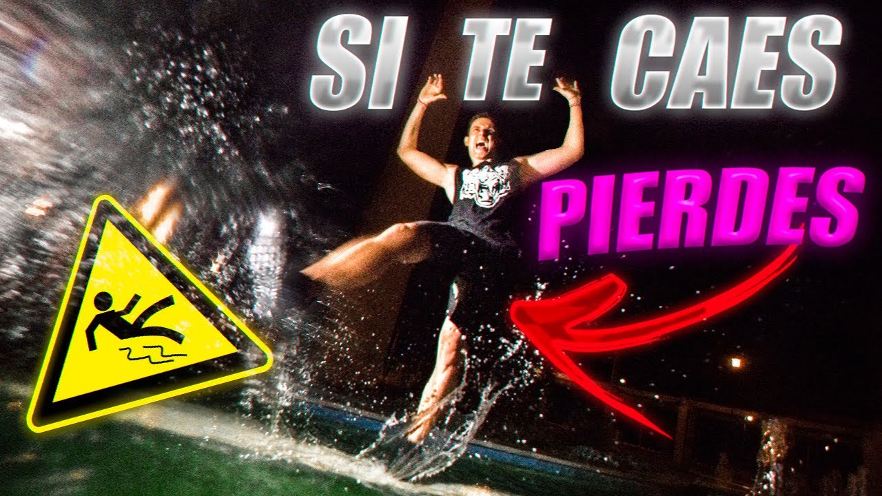 SI TE CAES PIERDES #11 (con muros MOJADOS y QUE RESBALAN💦)