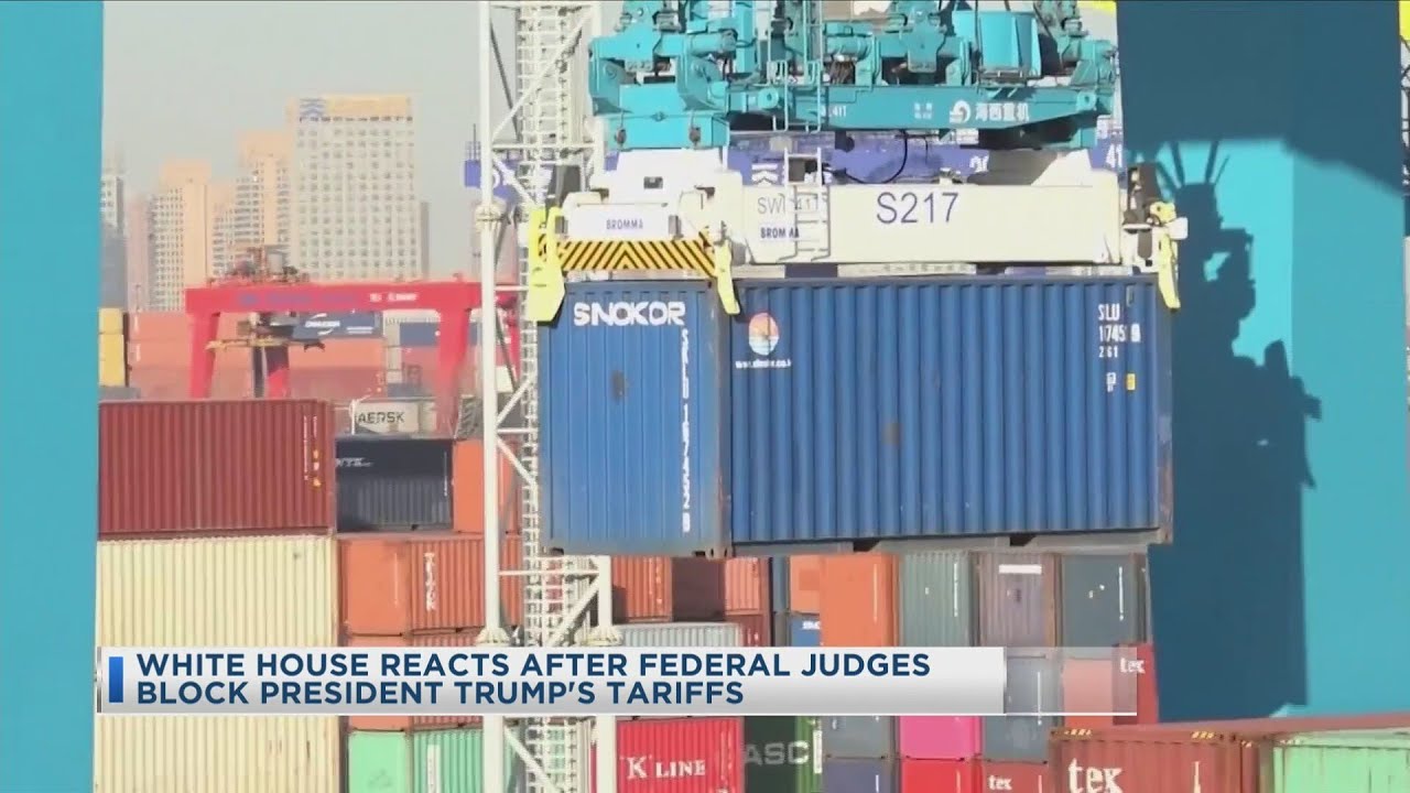 White House Reacts After Federal Judges Block President Trump's Tariffs