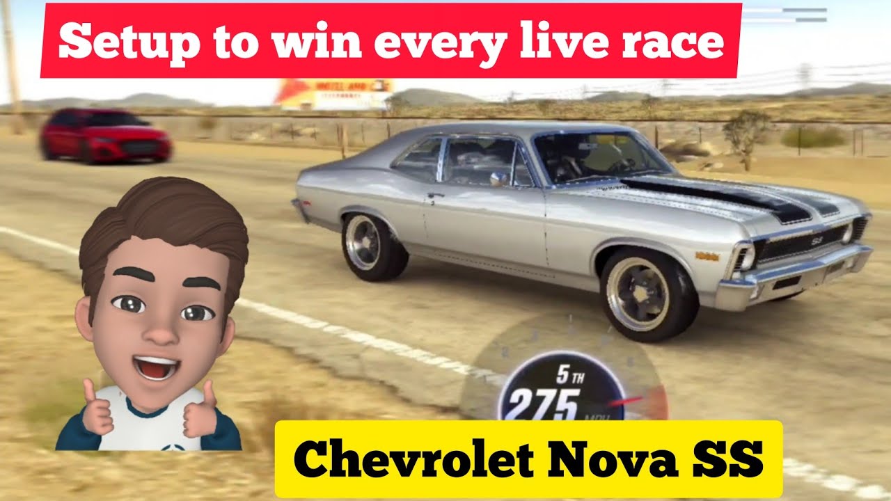 CSR 2 | Chevrolet Nova SS | Live Race Setup