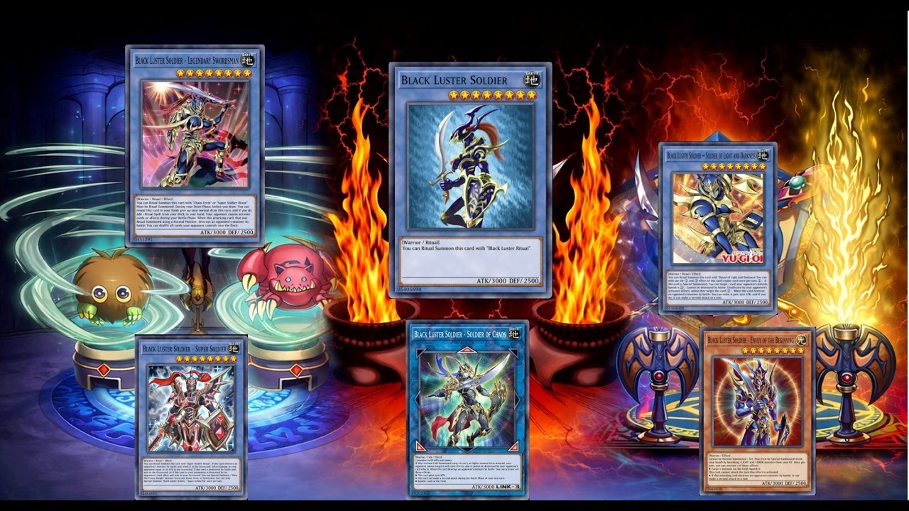 ALL Black Luster Soldier, Branded , chaos deck,Chaos Origin