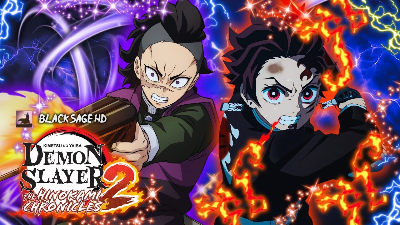 TANJIRO & GENYA DEMOLISH EVERYONE IN SIGHT ONLINE!!! - Demon Slayer The Hinokami Chronicles 2