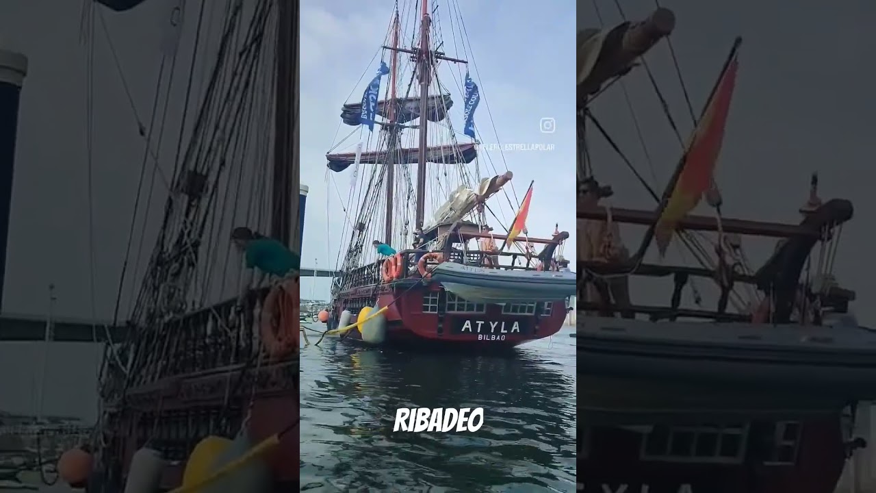 Recalada en Ribadeo.Travesia Galicia 2023.