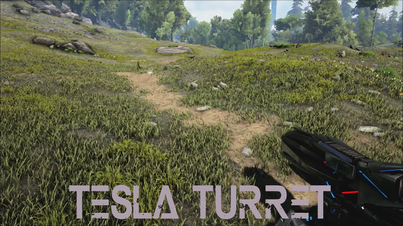 Tesla turret (тесла турель из нового мода)