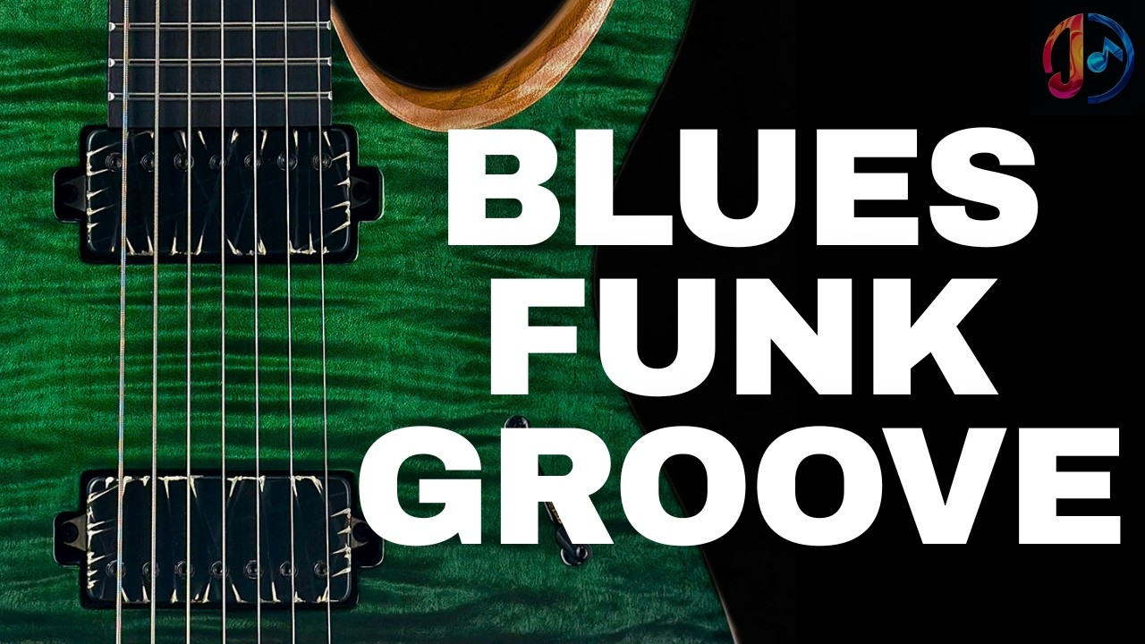 Blues Funk Groove Guitar Backing Track In B Minor