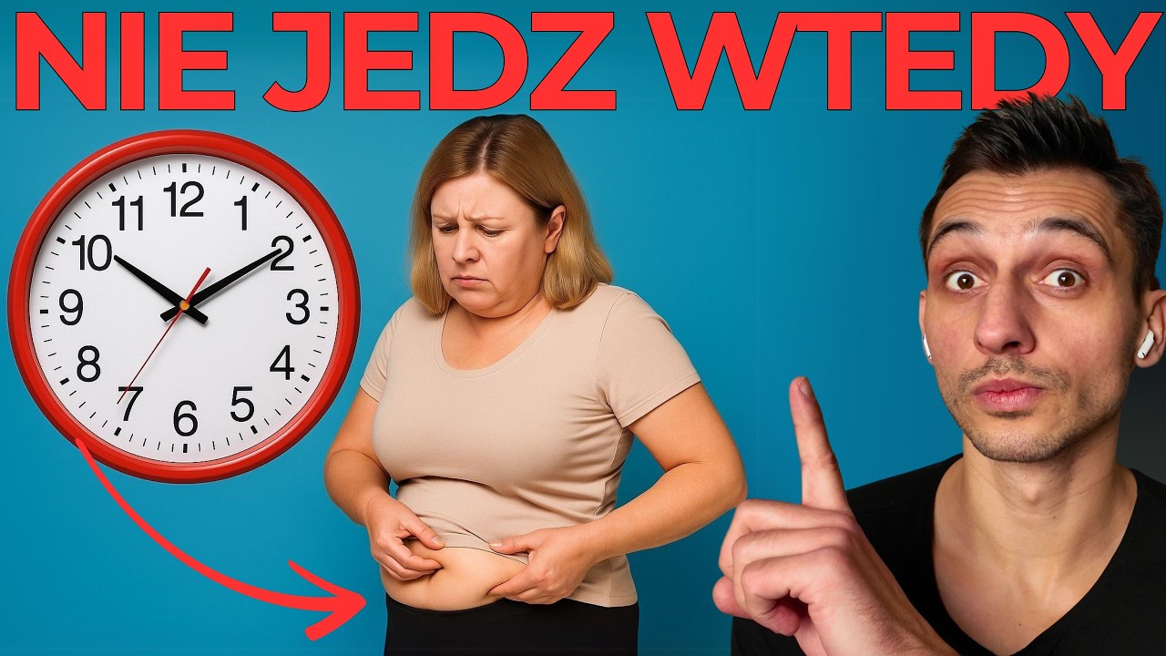 TO NAJGORSZY CZAS NA JEDZENIE - DLATEGO NIE MOŻESZ SCHUDNĄĆ!