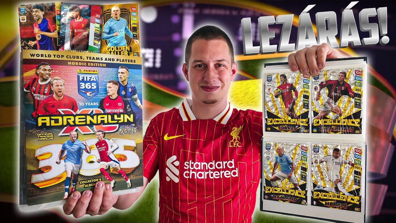 Panini Adrenalyn XL FIFA 365 2025 | Album Lezárás! 250%-os Gyűjtemény!