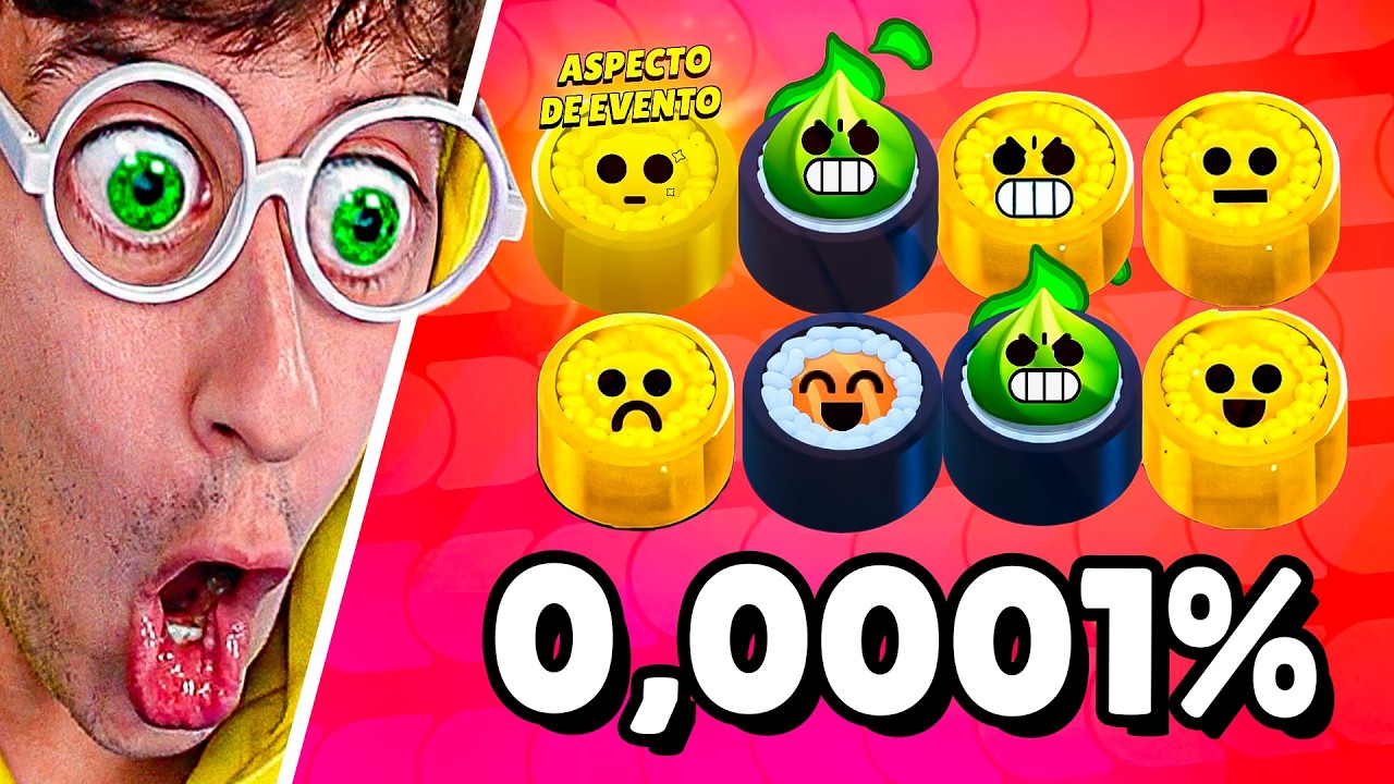 Puedo Conseguir 5 Wasabi INFIERNO 😈🔥🟢🍣!!? (juego hackeado 🤑) - Brawl Stars TEKENDO