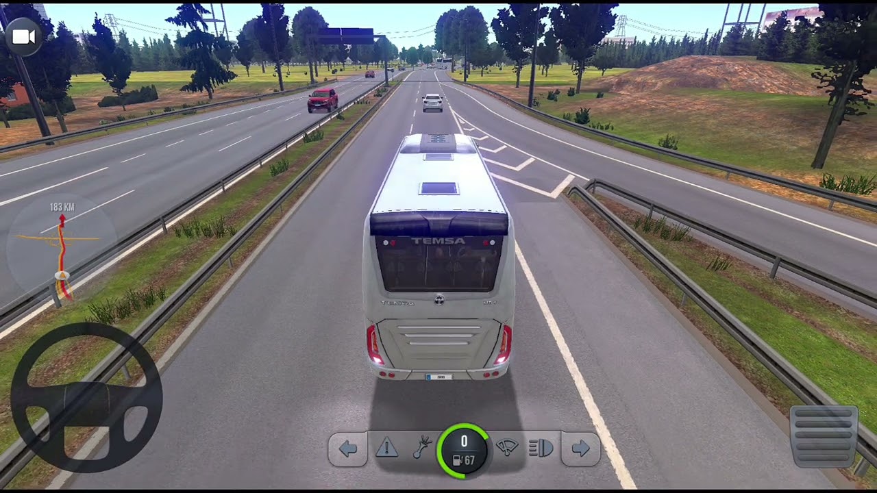 Driving Indian bus Bhopal to Noida Bus simulator unlimited Driving Bus 🚌|