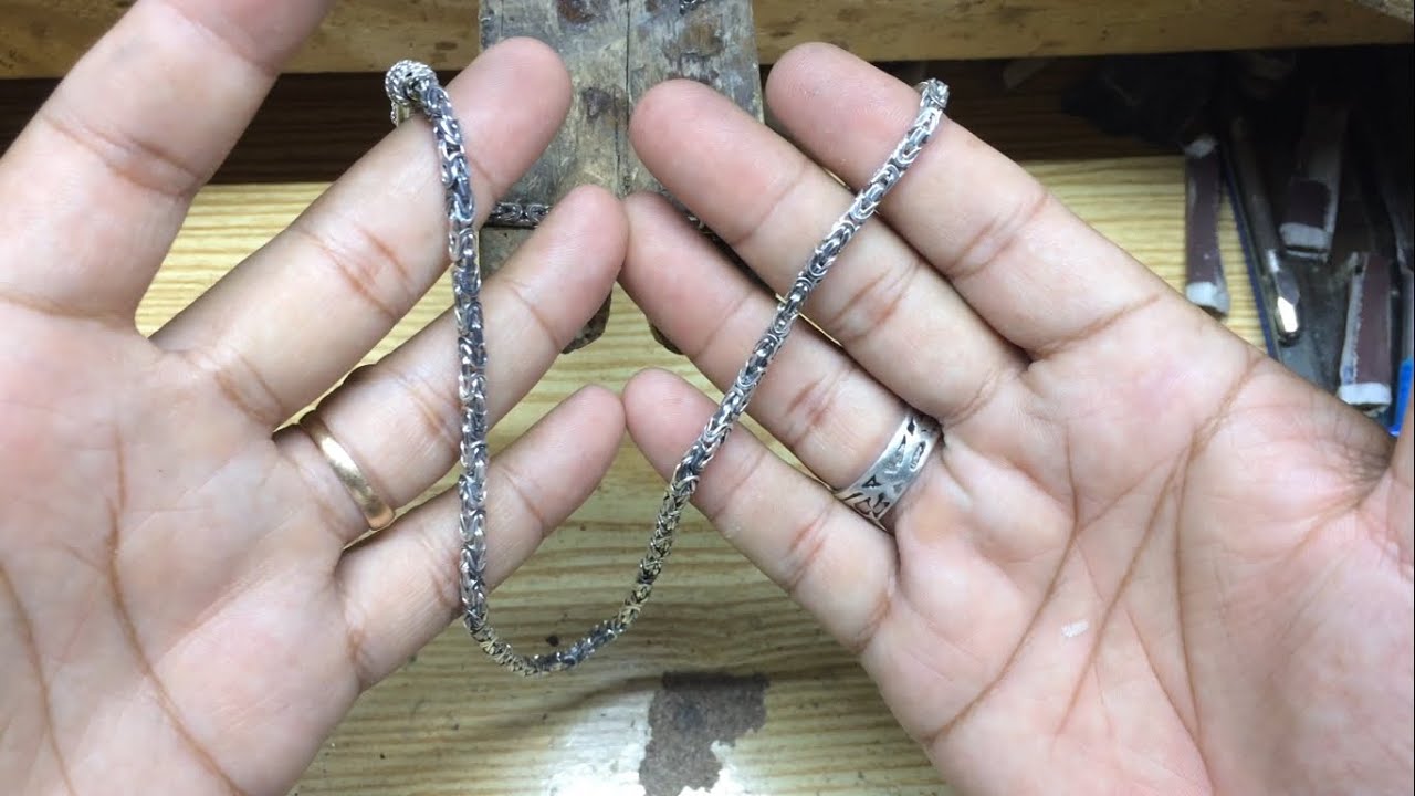 Byzantine Chain 925 |  Step By Step Guide |  How to make it yourself