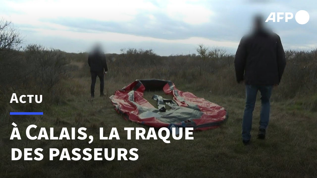 Migrants: sur les dunes de Calais, la police patrouille à la recherche de passeurs | AFP