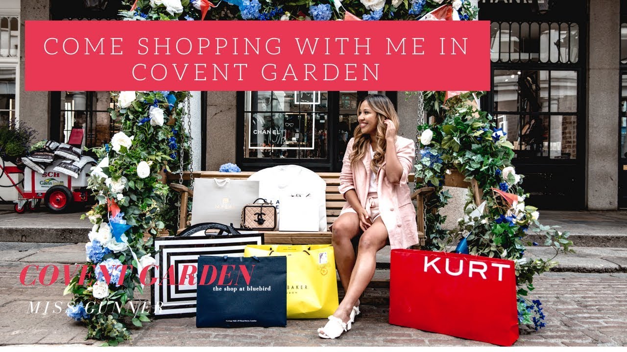 COME SHOPPING WITH ME IN COVENT GARDEN| TED BAKER |KURT GIEGER | LINDA FARROW