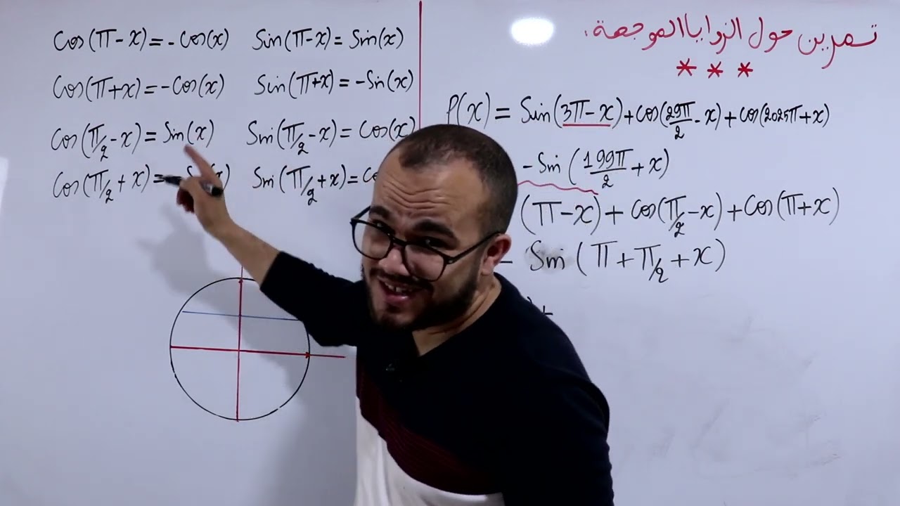 أقوى مراجعة في الزوايا الموجهة تحضيرا لاختبار الفصل الثالث🔥|| السنة الثانية ثانوي جميع الشعب العلمية