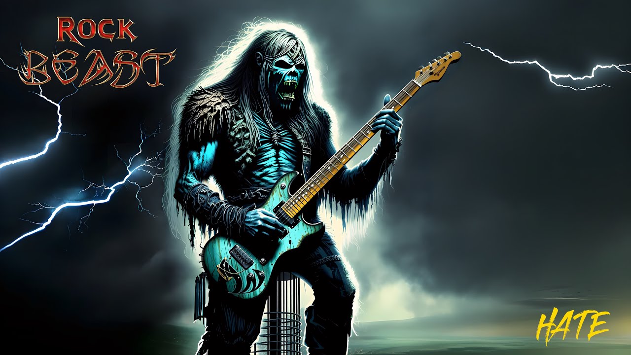 Rock Beast - Hate (Official Animated Music Video)