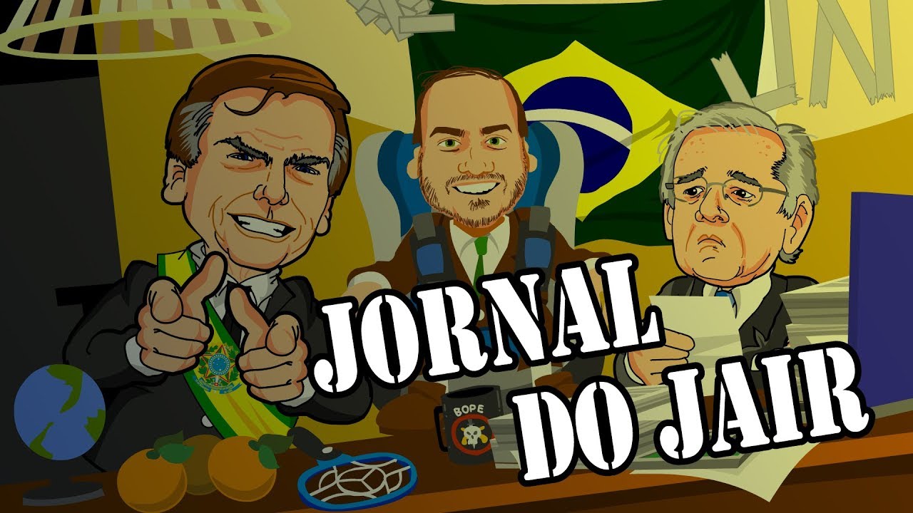 BOLSONARO: PRIMEIRO JORNAL COMO PRESIDENTE!