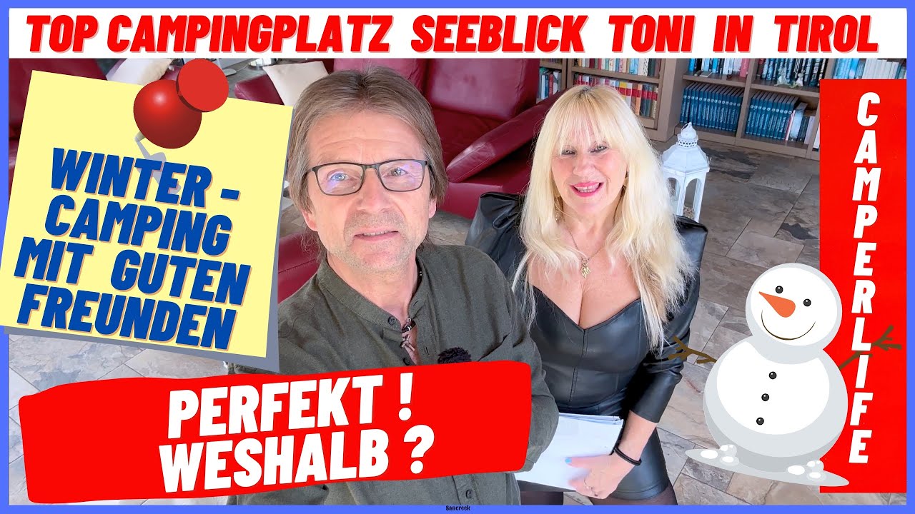 Wohnmobil Winterzauber in Tirol.