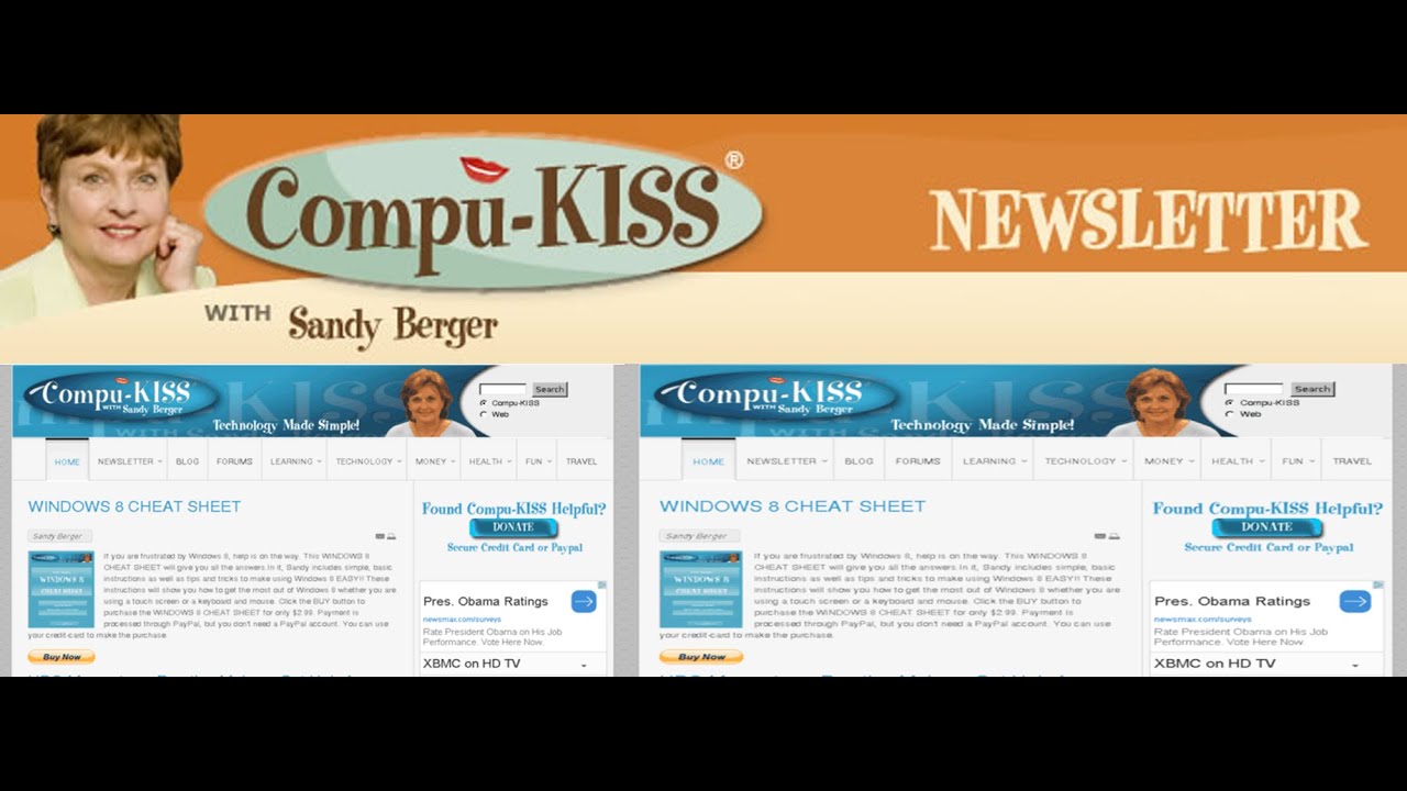 Computer America - Sandy Berger!