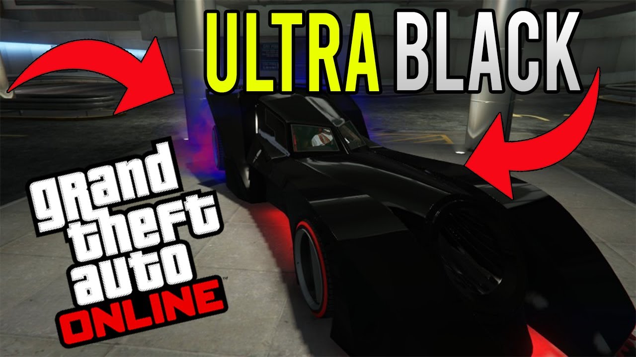 GTA 5 Online: Как получить ультрачерный цвет для команды!! (Чисто черный цвет)