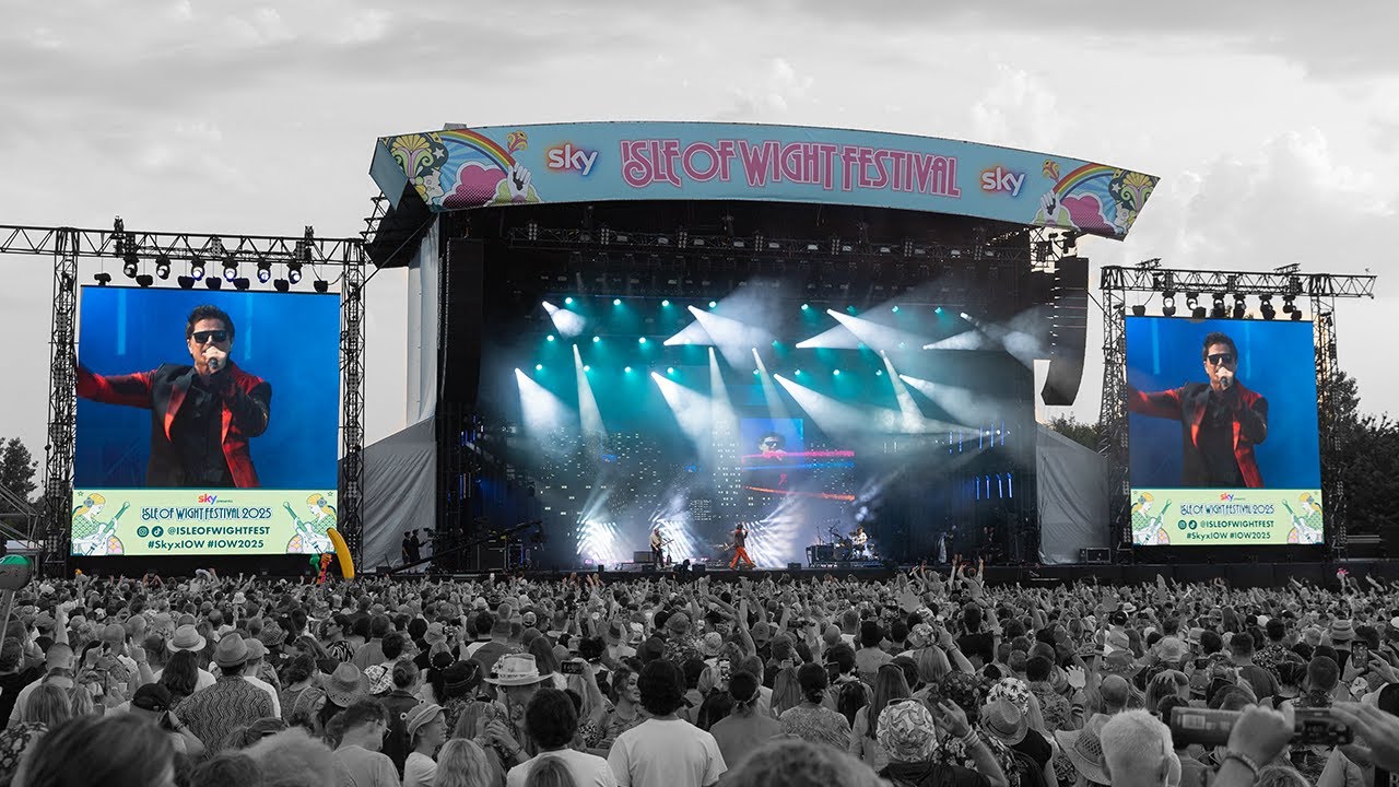 Behind the Scenes at Isle of Wight Festival 2025 | PRG Supports Main, Big Top & River Stages