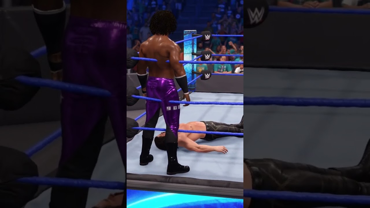 WWE 2k22 crazy glitch #wwe2k22 #ps5 #glitch #wwe