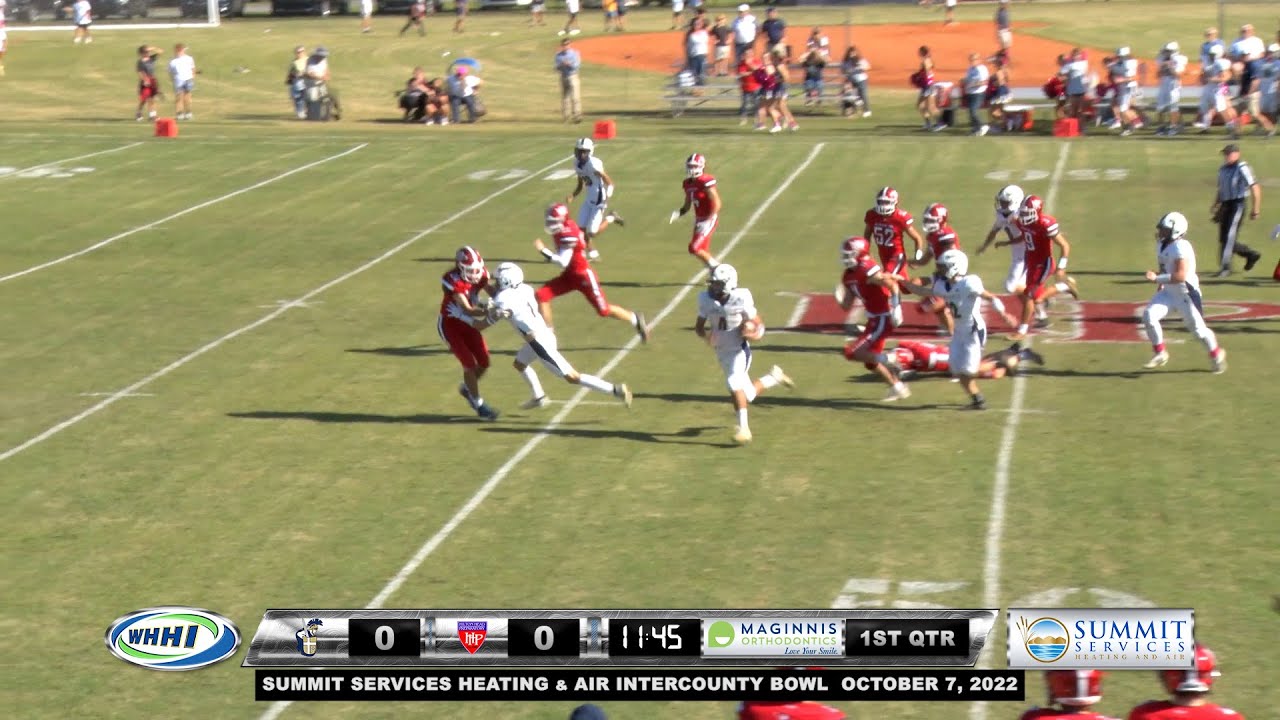 FOOTBALL | John Paul II at Hilton Head Prep Dolphins 2022 | Intercounty Bowl Full Game | WHHITV
